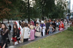 Cosplay Vilnius crowd