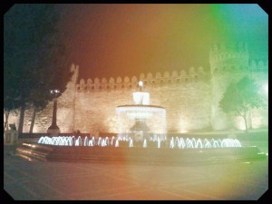 Baku old city gate