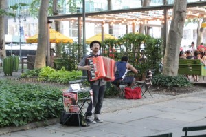 Music in a park