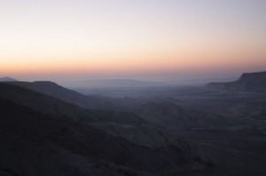 Negev sunrise