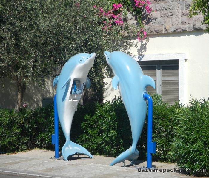 Delfinai-telefonai