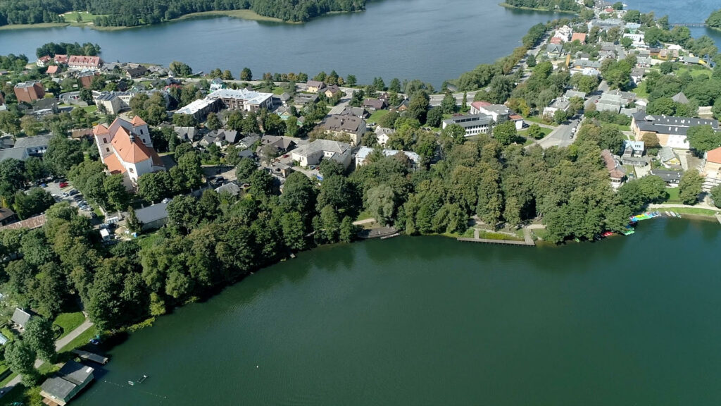 Trakai drone photo by Žygimantas Abromavičius