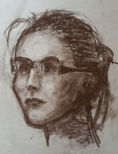 Woman in glasses